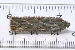 Vintage Sterling Silver Braided Earrings