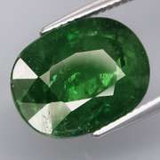 Substantial collectors 9.73ct unheated Tsavorite Garnet