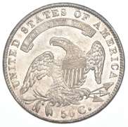 1836 Capped Bust Half Dollar