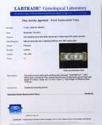 Outstanding Platinum and Yellow Gold Princess Cut Diamond Band