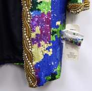 Jill Tri Color Sequin Jacket