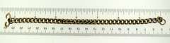 Vintage Sterling Silver Curb Link Bracelet