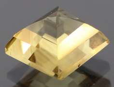Rich 4.13ct untreated emerald cut Citrine