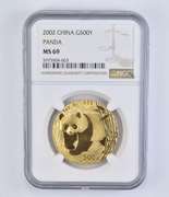 MS69 2002 China 500 Yuan Gold Panda - Graded NGC