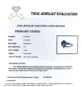 Majestic Platinum Aquamarine and Diamond Ring