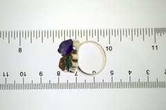 Sterling Silver Raw Gemstone Ring Lot