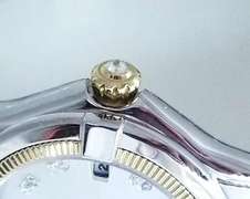Citizen Eco-Drive Women's Quattro Two-Tone Mother of Pearl and Diamonds Watch