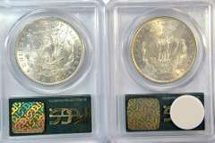 Near Gem BU 1902-O & 1904-O Morgan Dollars. Old PCGS MS64