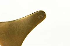 Gold Plated Sterling Silver Aztec Mayan Eagle Statement Pendant/Pin