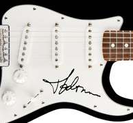 Madonna Autographed Facsimile Signed Guitar
