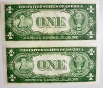 (2) Superb Crisp 1935A $1 Silver Certificates-Consecutive!