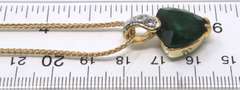 925 Sterling Silver Gemstone Pendant on Chain