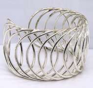Vintage Sterling Silver Bangle Bracelet