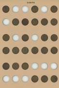 Partial Set of 113 Diff. Lincoln Cents 1909 to 1960-D in album