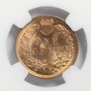 1899 NGC MS 63 Red Brown Unc Indian Cent