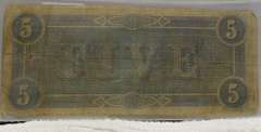 Confederate: 1864 $5 Richmond, circ, signed & numbered