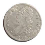 1808 Bust Half