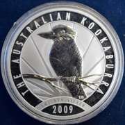 2009 Australia Kookaburra 1 Ounce .999 Silver.