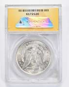 MS63 1921 Morgan Silver Dollar - VAM-3DC1 - Graded ANACS