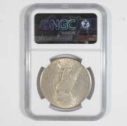 AU58 1927 Peace Silver Dollar - Graded NGC - Cool Color