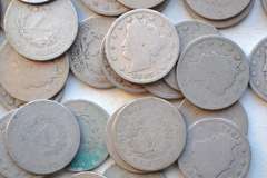 4 Each 1890-1899 V Nickels