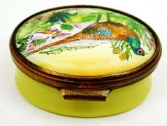 Bilson & Battersea Enamel Trinket Box