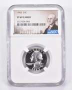 PF69 CAM 1963 Washington Quarter - Graded NGC
