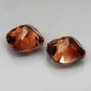 9x9mm! 7.71ct matched set of Imperial Topaz