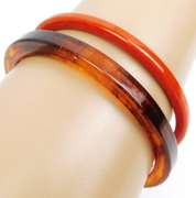 2 Vintage Bakelite Bangle Bracelets