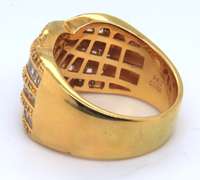 Lot of 2 Cubic Zirconia Rings