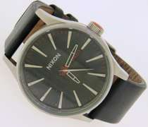Nixon Never Be Late Day Date Quartz Watch