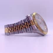 Men's Stainless Steel Diver Watch with Day Date