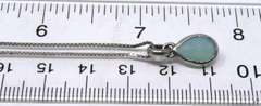 Vintage Italian Sterling Silver Pendant on Chain