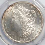 1880/79 S PCGS MS 62 Holdered