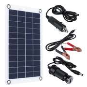 30W 12V Solar Panel Monocrystalline Battery Charger