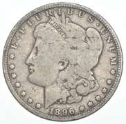 1896-O Morgan Silver Dollar - Micro O