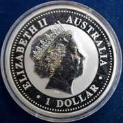 2009 Australia Kookaburra 1 Ounce .999 Silver.