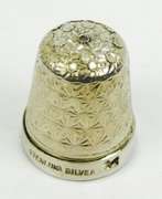 Antique Sterling Silver Thimble
