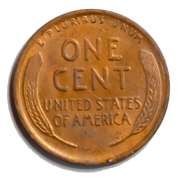 Gem Red BU 1921 Lincoln Cent