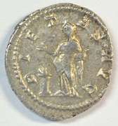 Mint State Julia Maesa Roman Silver Denarius. Died 225 AD