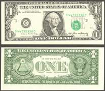 $1 1985 FRN Faulty Alignment Error Face Gem Uncirculated