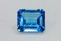 Bright Swiss Blue Topaz - 12.22 cts.