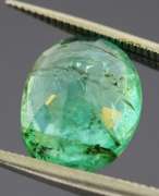 Vivid! Top spring green 2.65ct Rutile Emerald!