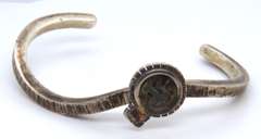 Sterling Silver Signed Cuff Bangle