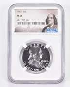 PF69 1962 Franklin Half Dollar - Graded NGC