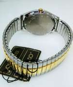 Seiko Men's elegant two-tone Watch with day date function