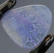 Flat Rose Cut! 6.3ct violet blue Tanzanite