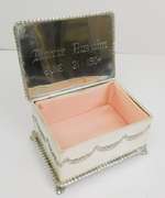 Elegant Pairpoint & Handpainted Porcelain Box