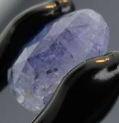 Flat Rose Cut! 3.83ct violet blue Tanzanite