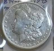 1899-O Morgan Dol  circ  harder date